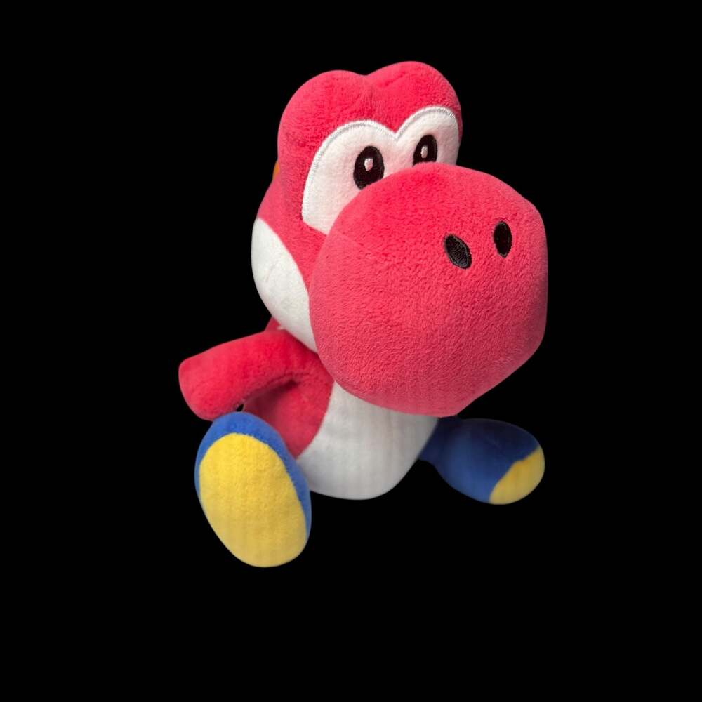 2018 Little Buddy Nintendo Super Mario Red Yoshi 8-Inch Plush